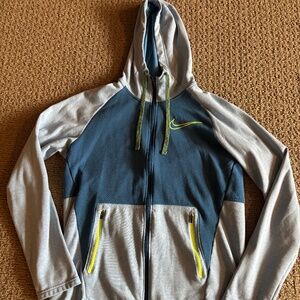 Nike zip-up fleece Jacket Men's Small